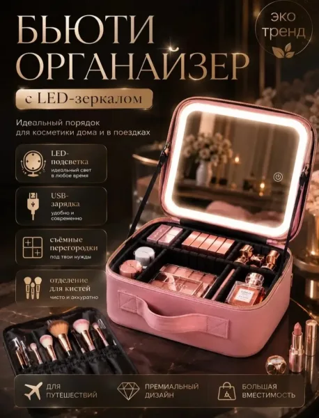 Косметичка это не просто аксессуар, а настоящее произведение искусства — фото 1