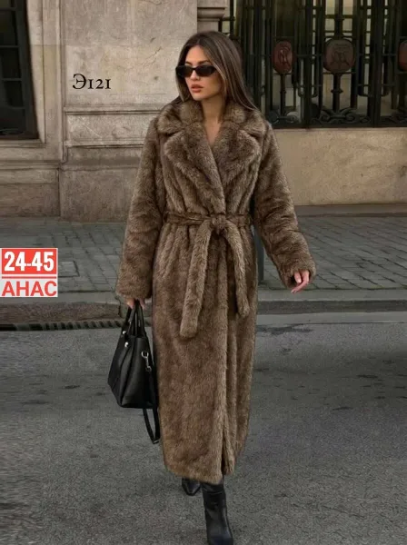 Шуба из искусственного меха — фото 2