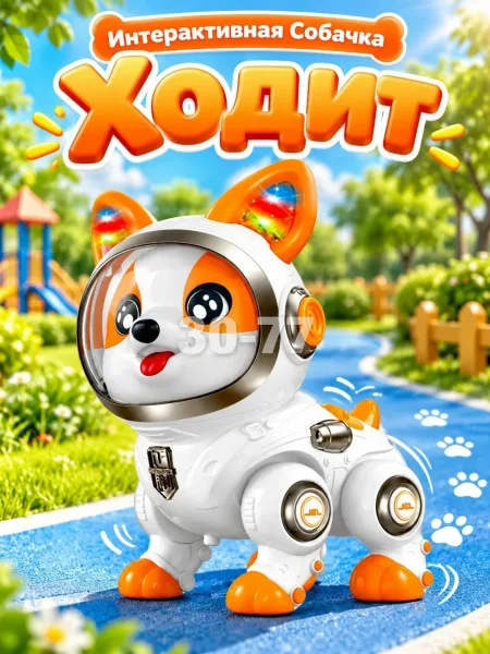 Игровая игрушка-собака с движением — фото 4