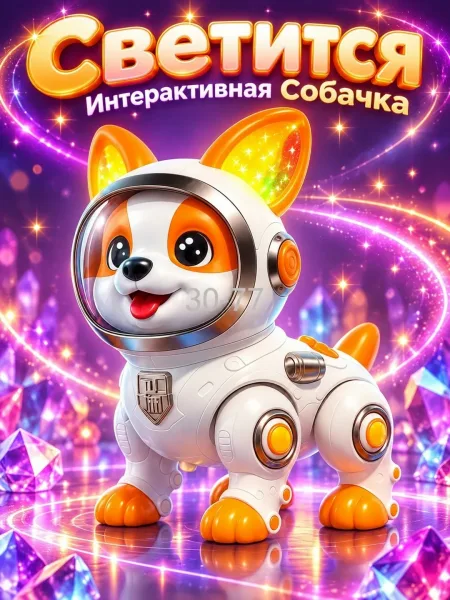 Игровая игрушка-собака с движением — фото 6