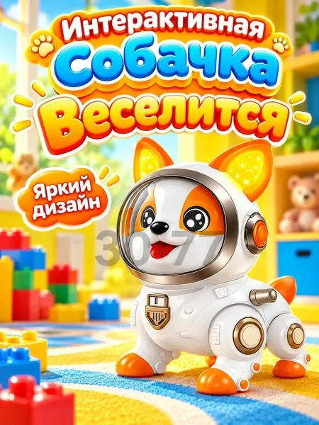 Игровая игрушка-собака с движением — фото 8