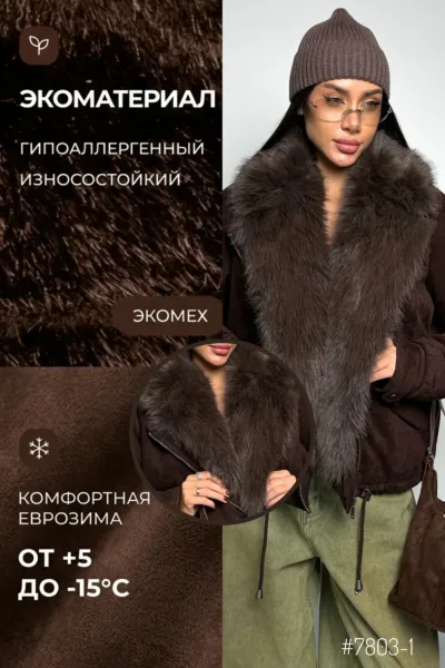 Теплая парка с отстегивающимся меховым внешним слоем — фото 1