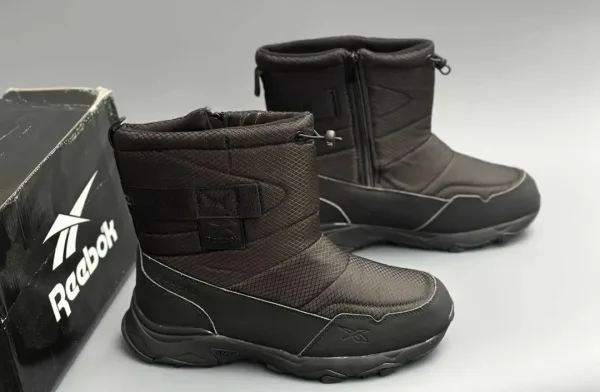 Зимние ботинки Reebok с меховой подкладкой и молнией — практичная — фото 17
