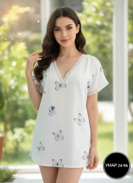 Блузка из ткани лайт — фото 4