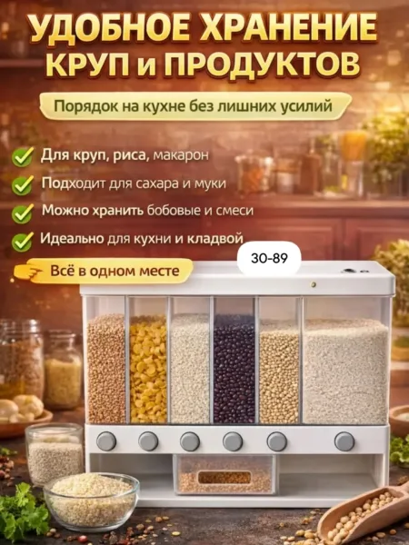 Диспенсер для сыпучих продуктов — фото 3