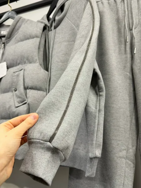 Костюм тройка из худи — фото 6