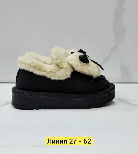 Зимние ботинки из натурального меха — фото 3