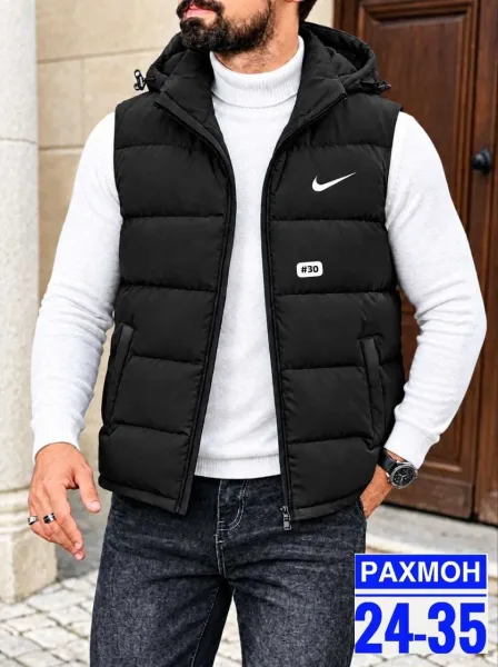 Стильная, тёплая и удобная жилетка для мужчин — фото 2