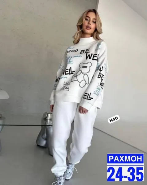 Костюм двойка из флиса — фото 2