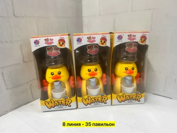 Пластиковая игрушка-куллер для питья воды и соков — фото 4