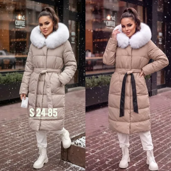 Зимняя куртка двухсторонняя съемный мех — фото 3