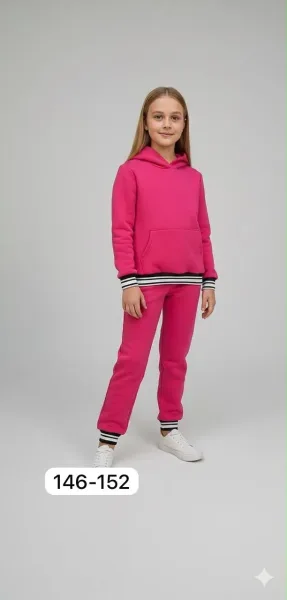 Костюм двойка из двухнитки — фото 8