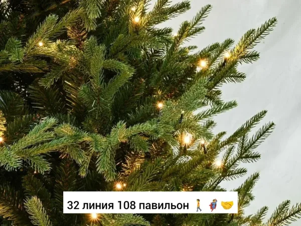 Силиконовая новогодняя елка для украшения интерьера — фото 5