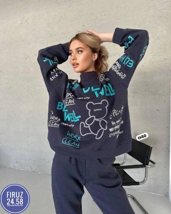 Костюм двойка из флиса — фото 2
