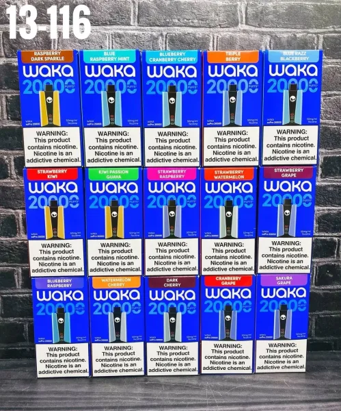 Косметика WAKA 20000 (15 ВКУСОВ)