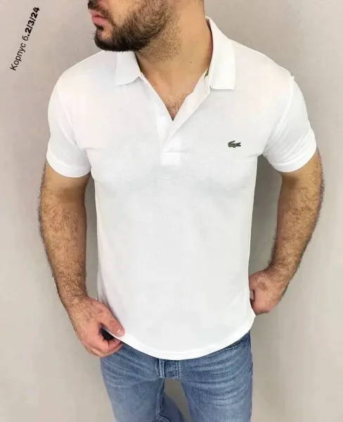 Футболка поло Lacoste — фото 11