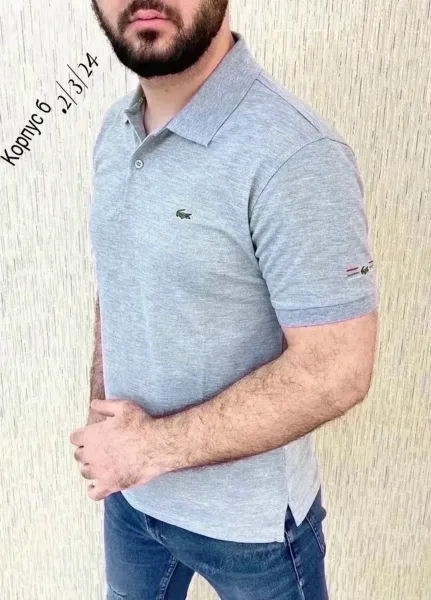 Футболка поло Lacoste — фото 16