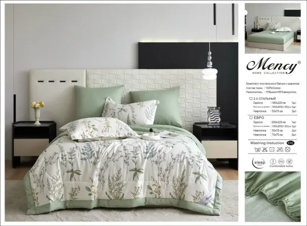 Комплект постельного белья, хлопок — фото 8