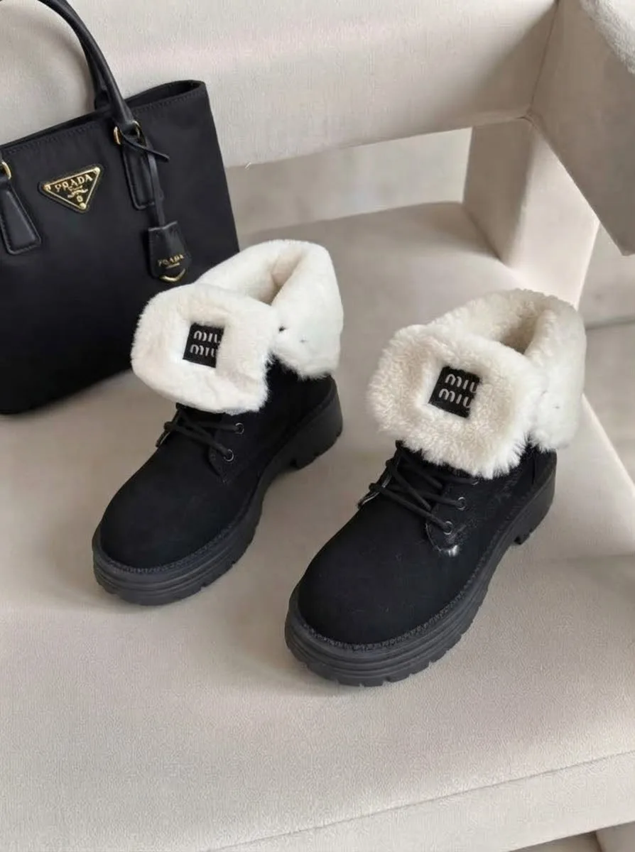Угги женские Premium Style Зима Натуральный шерсть — фото 2
