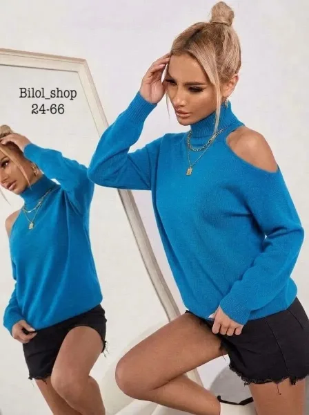Кофта из вязного кашемира — фото 1