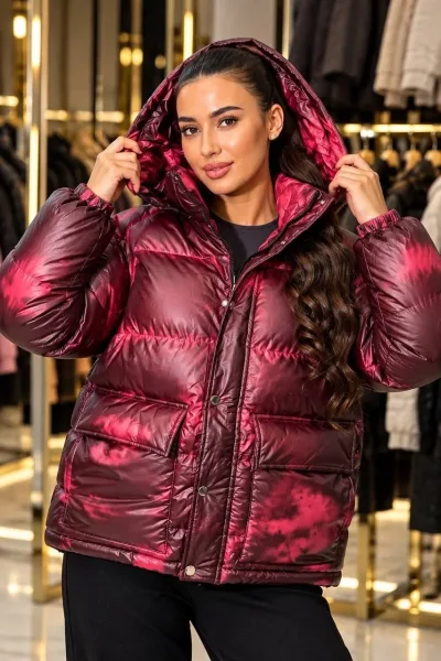 Куртка с эффектом смены цвета при нагревании — фото 8