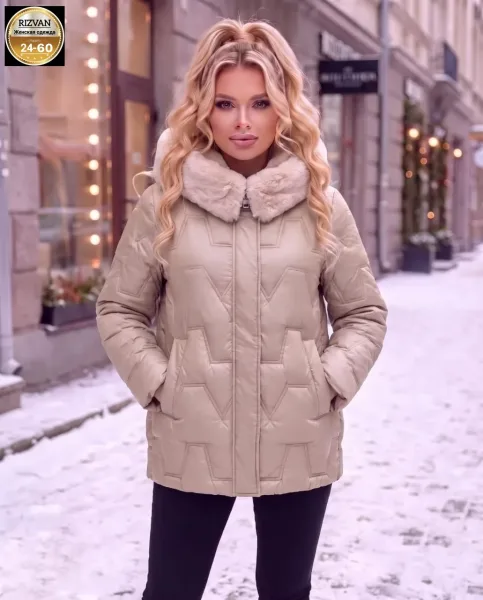 Куртка с капюшоном из холофайбера — фото 8