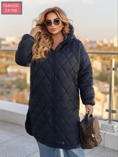 Женская куртка из синтепона — фото 6