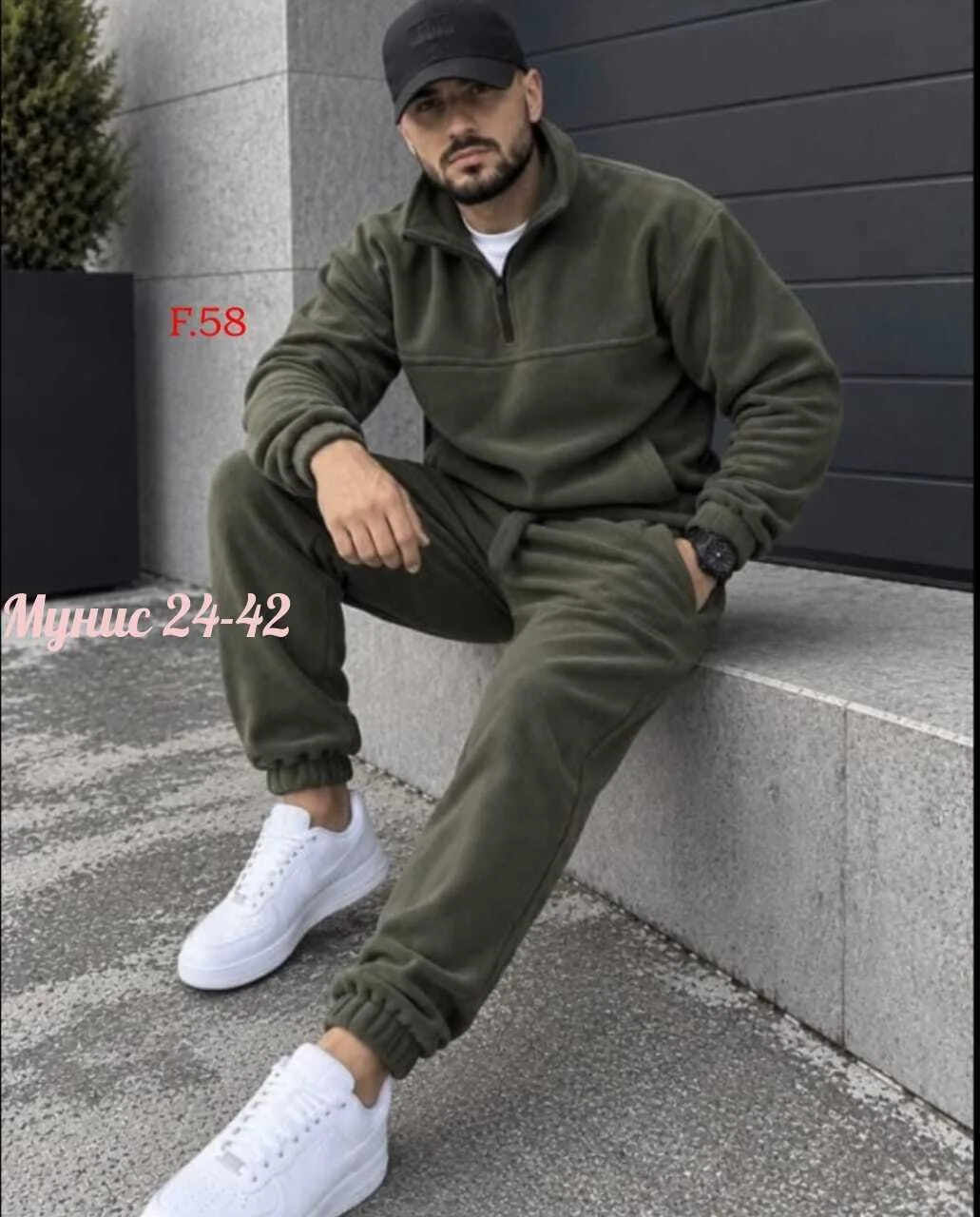 CollectionСпортивный костюм двойка мужскойВ наличии 50 52 58 60Ткань двухсторонний флис — фото 1