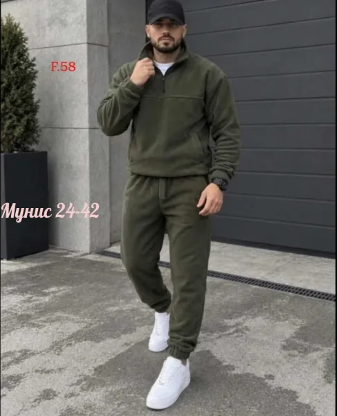CollectionСпортивный костюм двойка мужскойВ наличии 50 52 58 60Ткань двухсторонний флис — фото 2