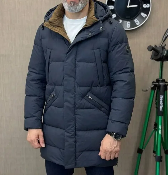 Элегантная мужская куртка ZEGNA с идеальной посадкой по телу — фото 2