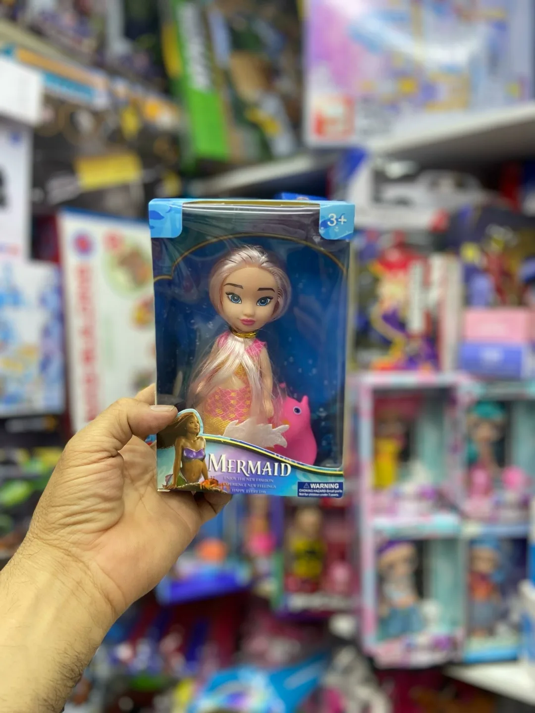Мини кукла русалочка с игрушками в коробках — фото 2