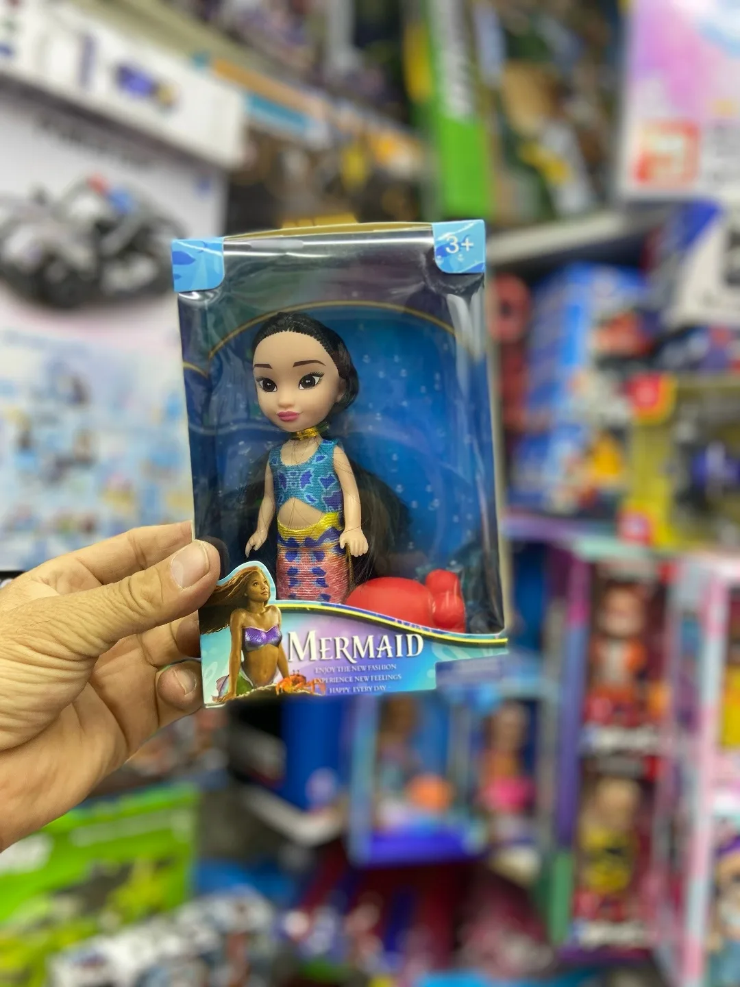 Мини кукла русалочка с игрушками в коробках — фото 3