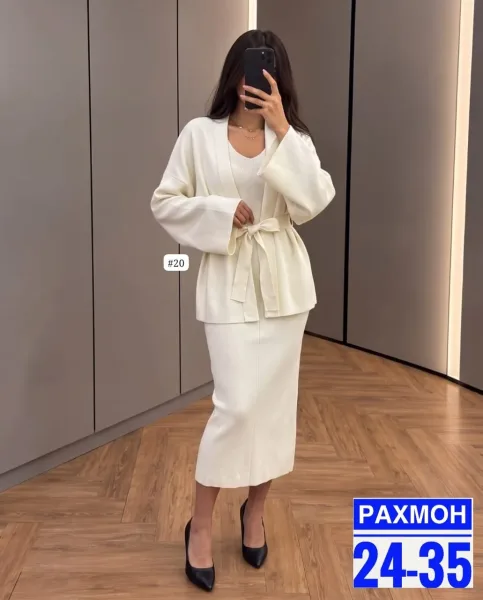 Платье кашемировая лапша — фото 4