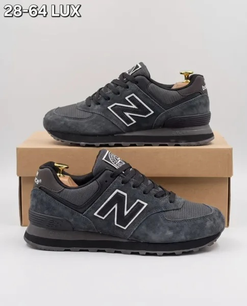 Кроссовки мужские New Balance, зимние, с натуральной мембраной — фото 1