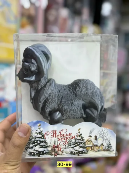 Игрушка в форме 3D барашка из пластика — фото 1