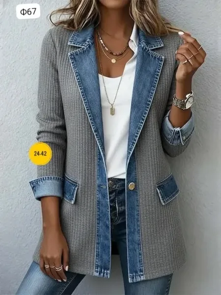 Универсальный материал с эффектом джинсовой ткани и текстурой лапши — фото 2