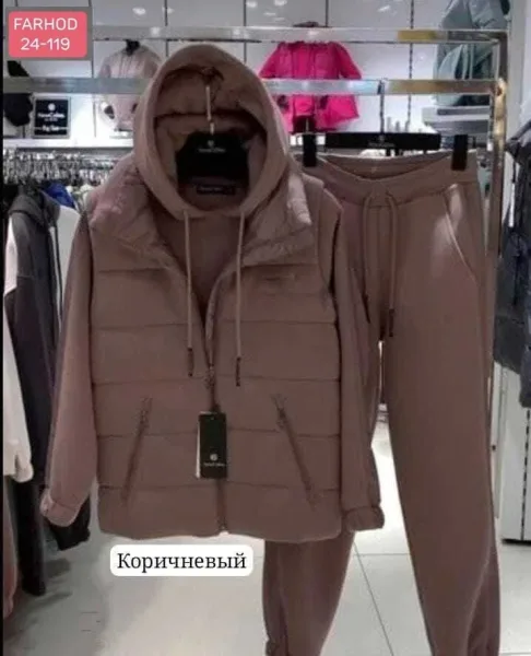 Костюм тройка на флисе — фото 2