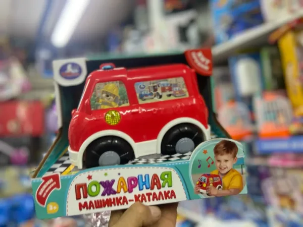 Развивающая музыкальная игрушка-каталка — фото 1
