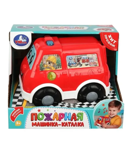 Развивающая музыкальная игрушка-каталка — фото 3
