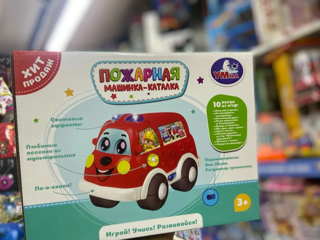 Развивающая музыкальная игрушка-каталка — фото 8
