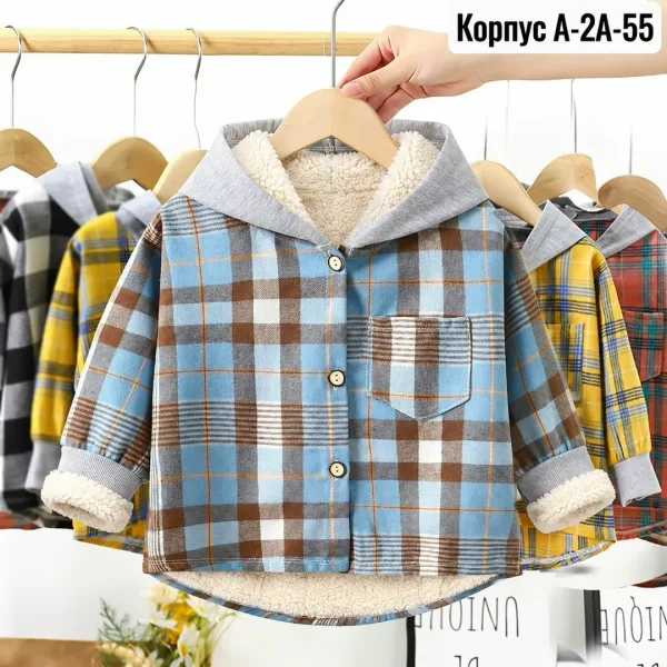 Рубашка, флис — фото 1