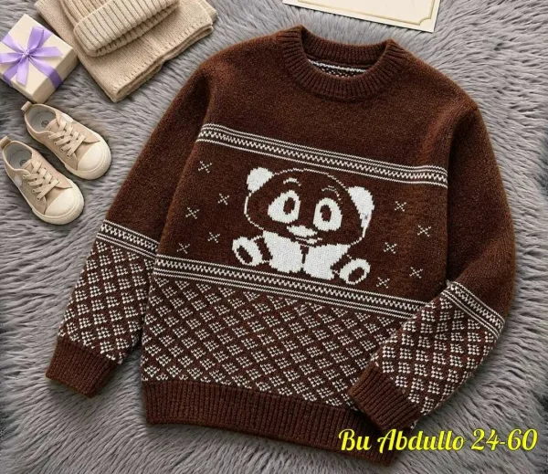 Свитер для мальчика и девочки 3–7 лет — фото 2