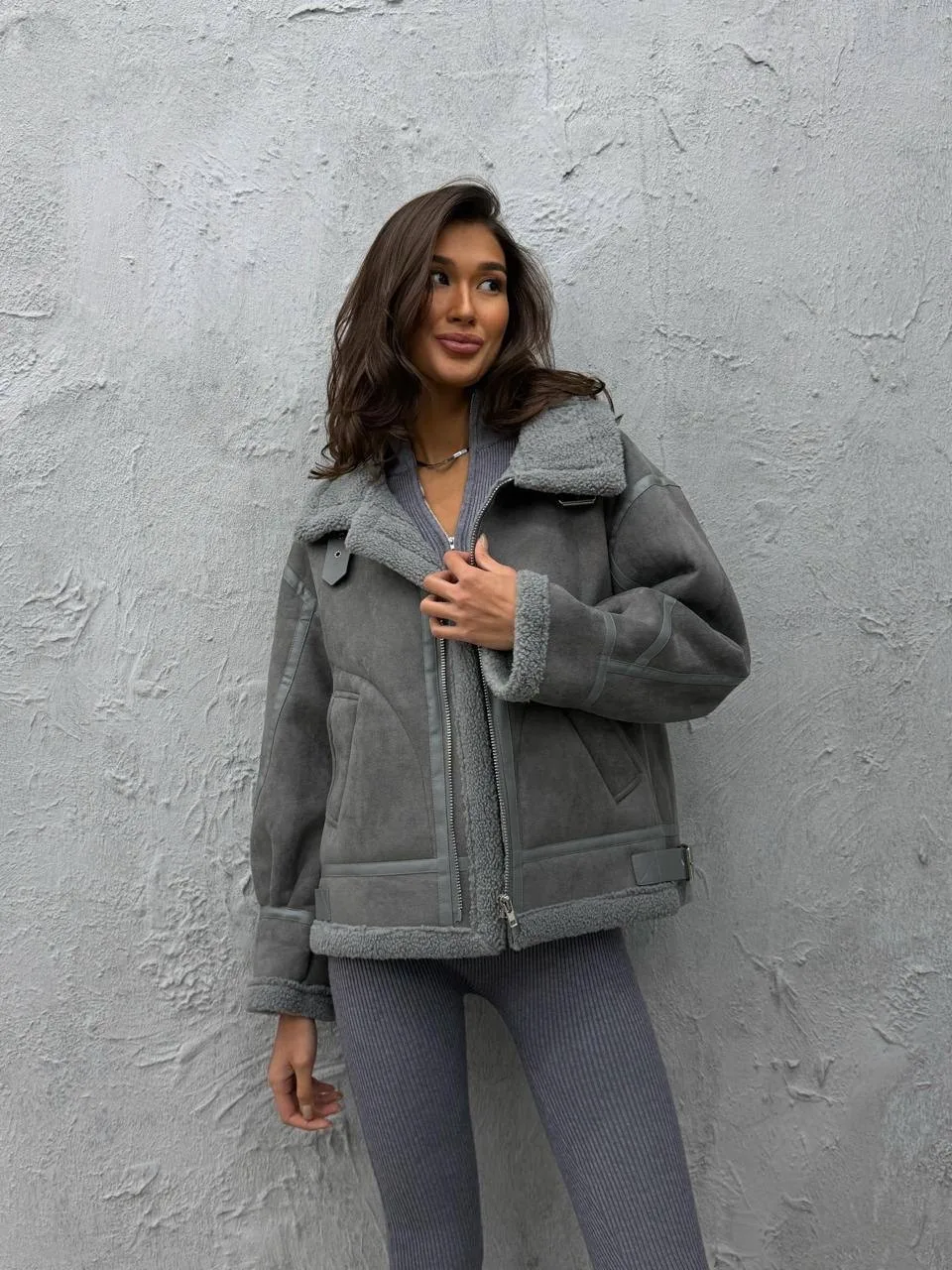 Куртка ДУБЛЕНКА — фото 2