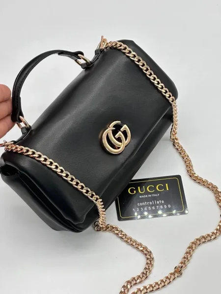 Женская сумка GUCCI, натуральная кожа — фото 6