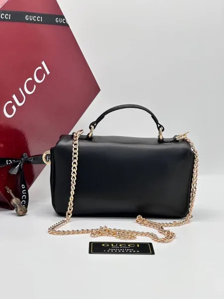 Женская сумка GUCCI, натуральная кожа — фото 7