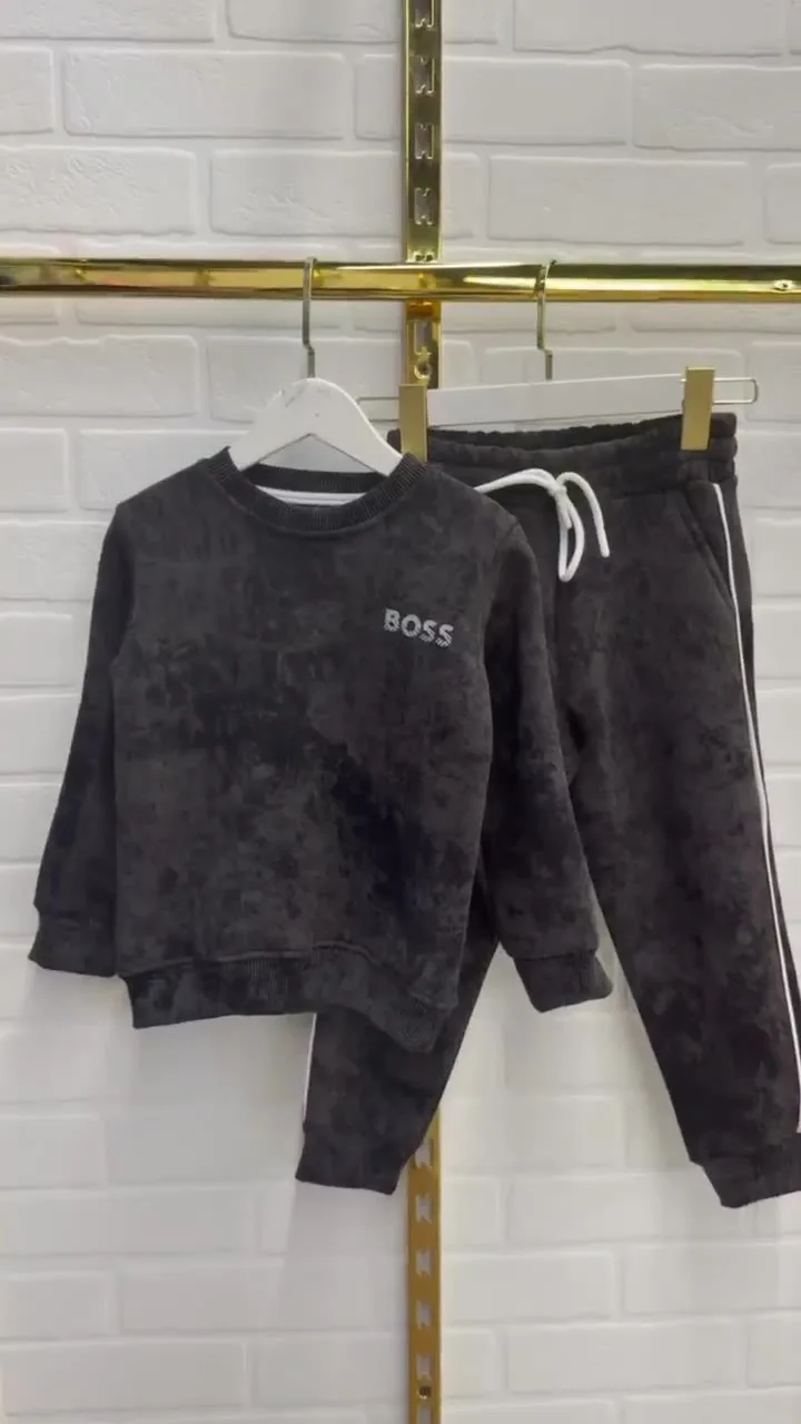 Костюм детский на флисе Boosss — видео