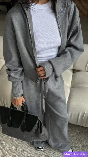 Premium Knit костюм на молнии база — фото 3