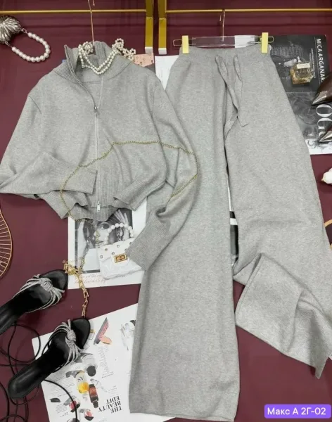 Premium Knit костюм на молнии база — фото 6