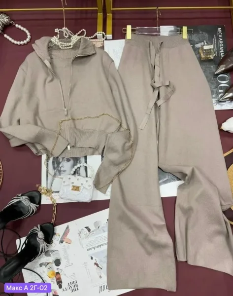 Premium Knit костюм на молнии база — фото 8