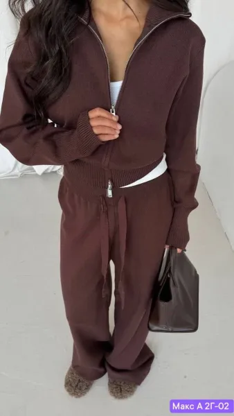 Premium Knit костюм на молнии база — фото 10